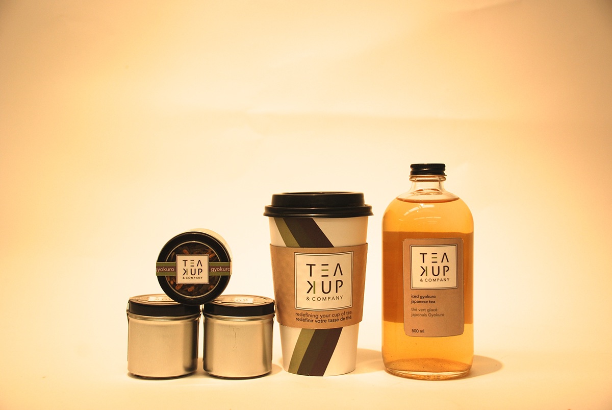 tea store graphic design brands gyokuro