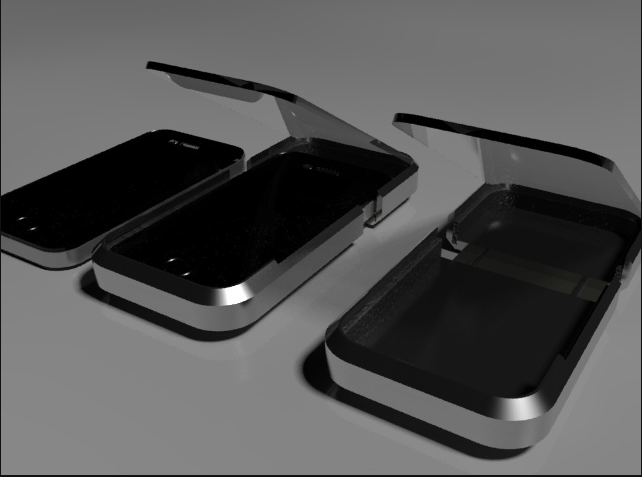 iphone case 3D cad Computer Model