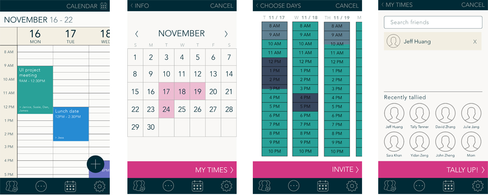 scheduling Tally meeting