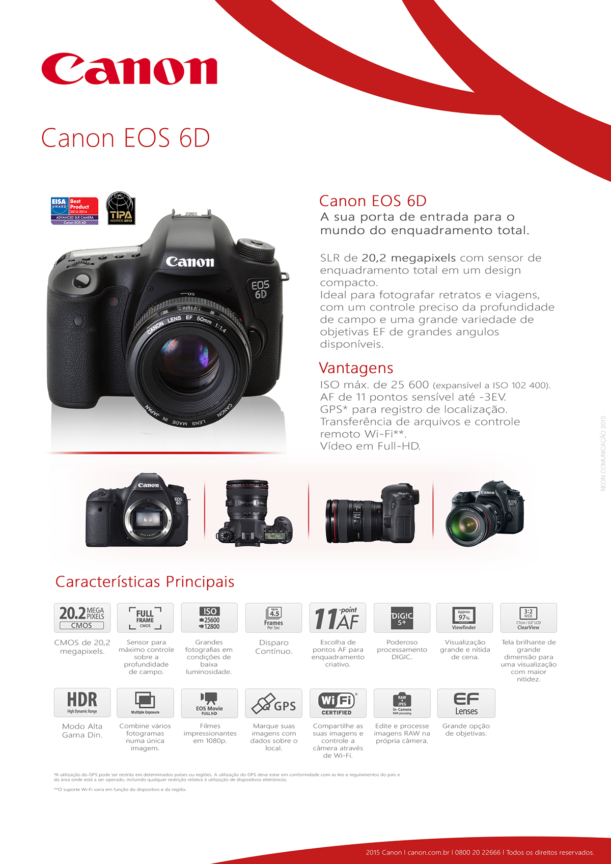 Canon EOS 6D Fotografia