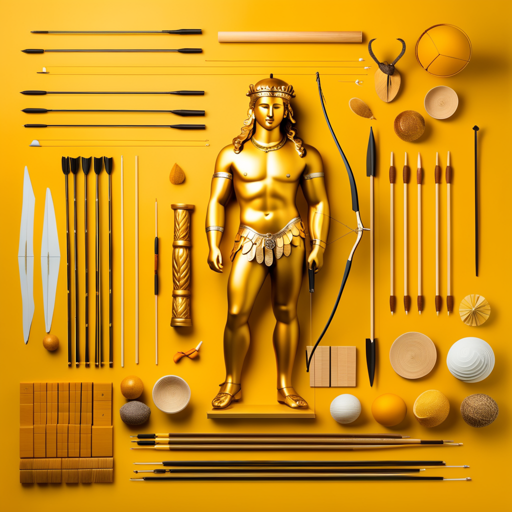 history culture museum Knolling Photography Knolling historical ancient greece mythology layflat things organized neatly