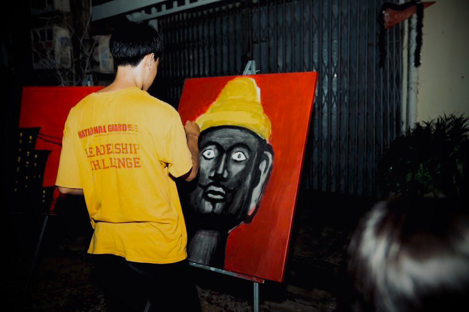 Battambang Cambodia livepainting painting  