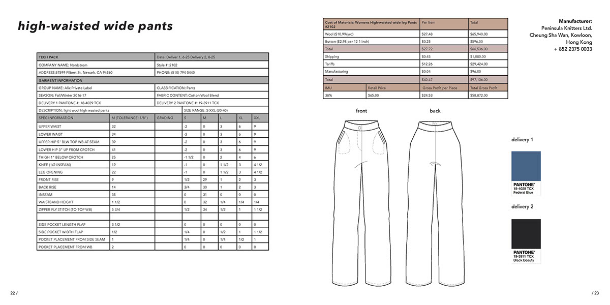 Adobe Portfolio fashion design Nordstrom alix gender neutral unisex gender fluid Pastels contemporary Urban Private label product development ungender brand