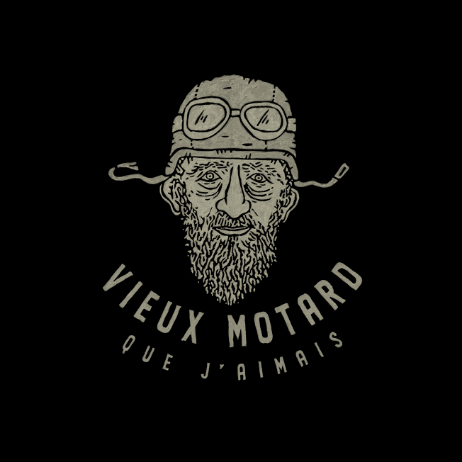 bmd design logo hand-lettering vatican 8JS manufacture de motocyclette moto heroes mobylette