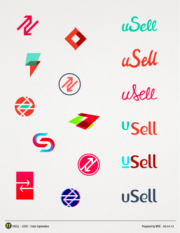 usell iphone process turquoise rose logo colorful arrow renato castilho guidelines sketches New York