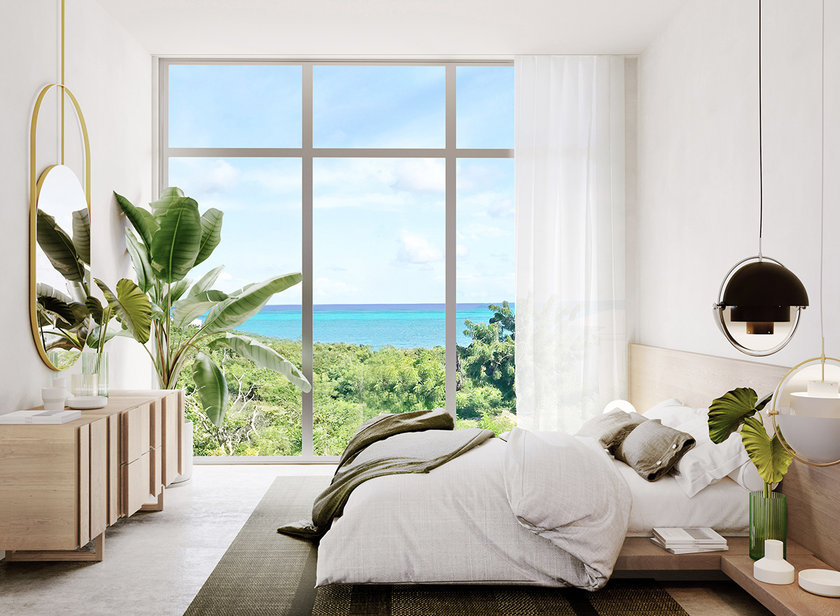 Bedroom, Villa in Turks and Caicos