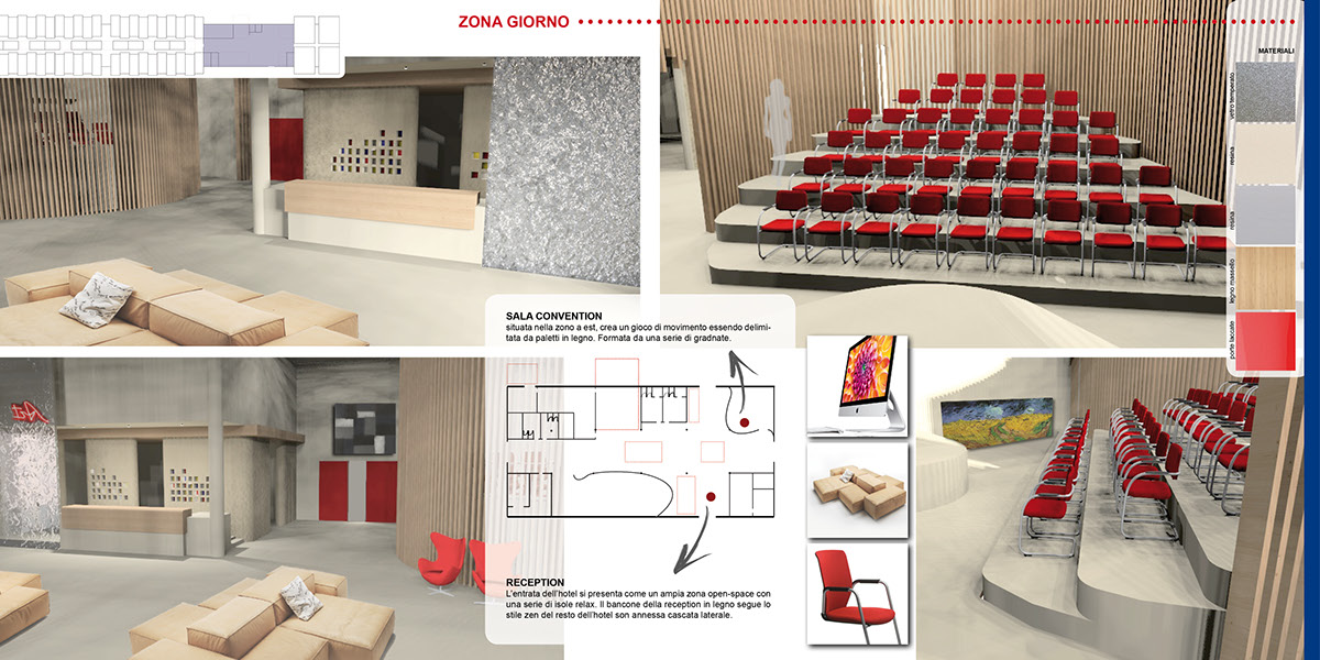 design interiordesign Project 3D cad rendering hotel London