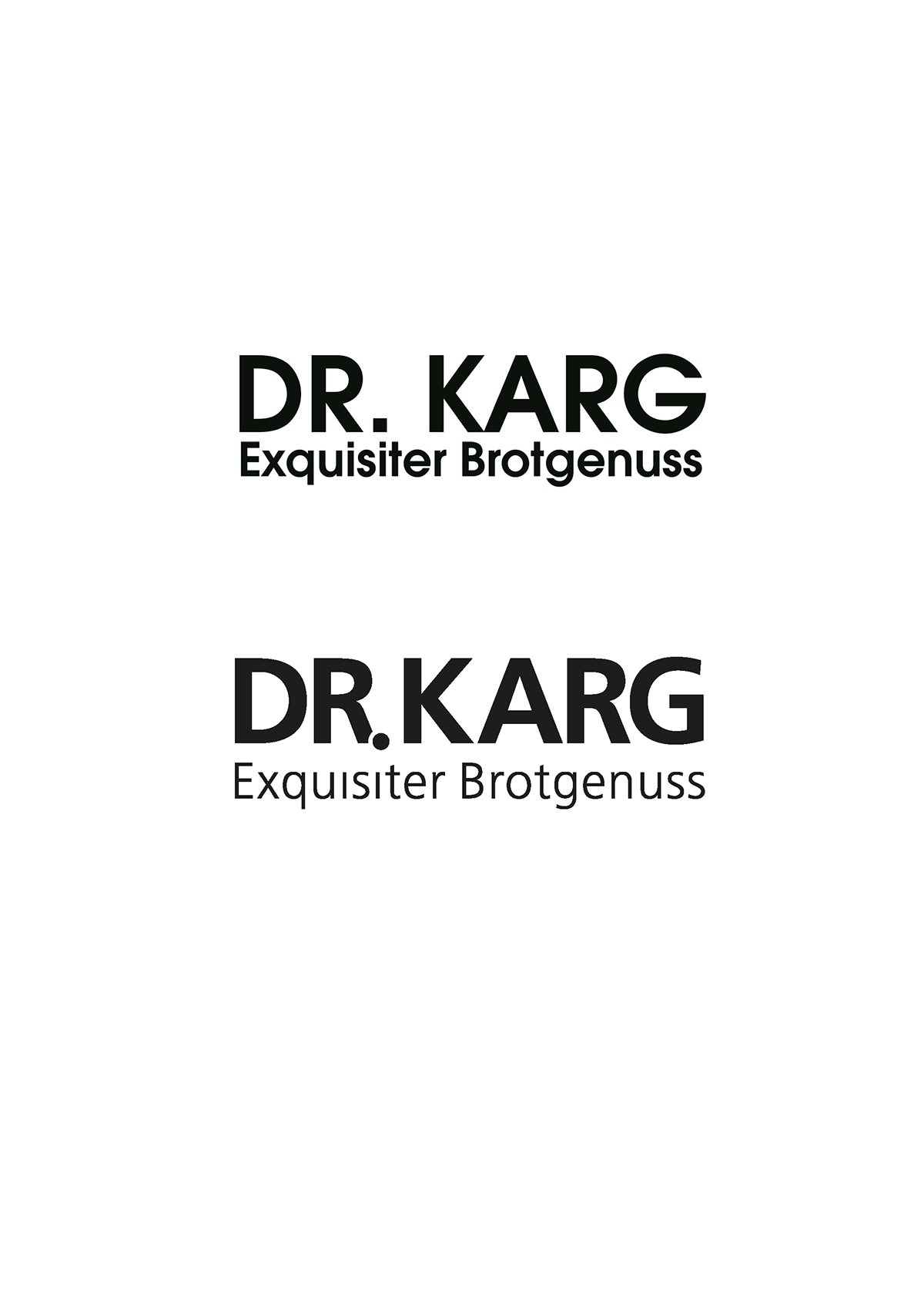 Adobe Portfolio dr. karg pitch redesign product name