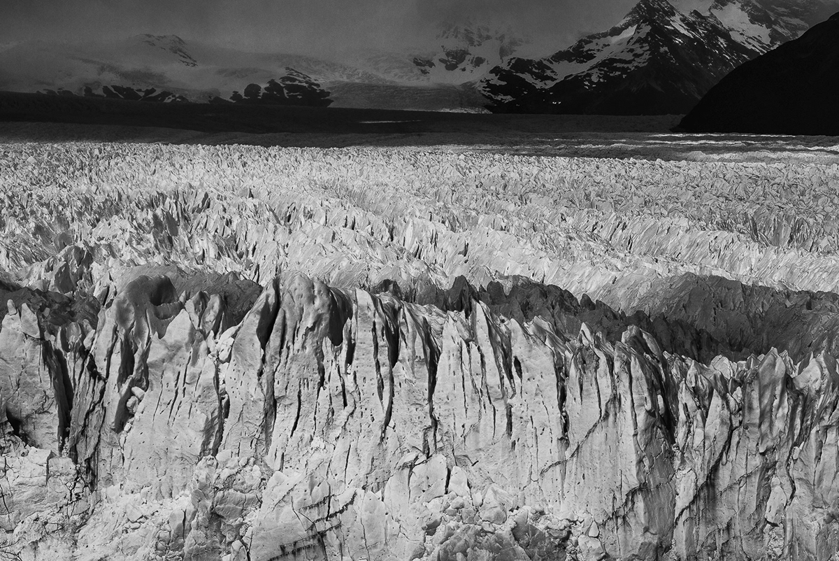 ice glacier Perito-Moreno bw clouds argentina patagonia Leica madness blackandwhite cold winter snow black White