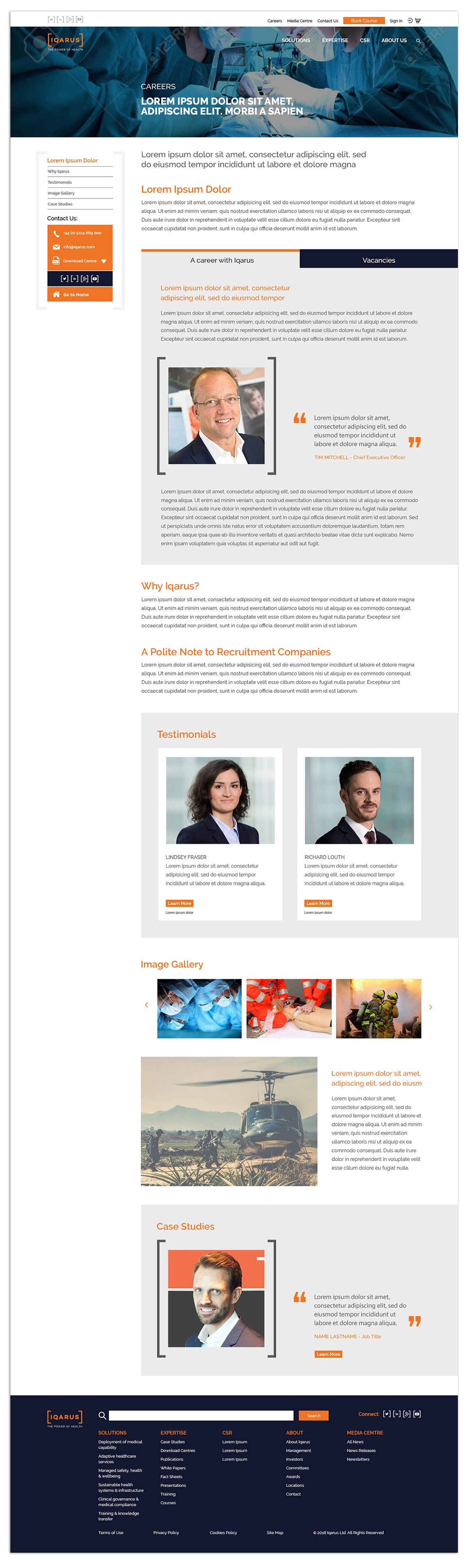 Web Design  Website healthcare website corporate website Responsive Design