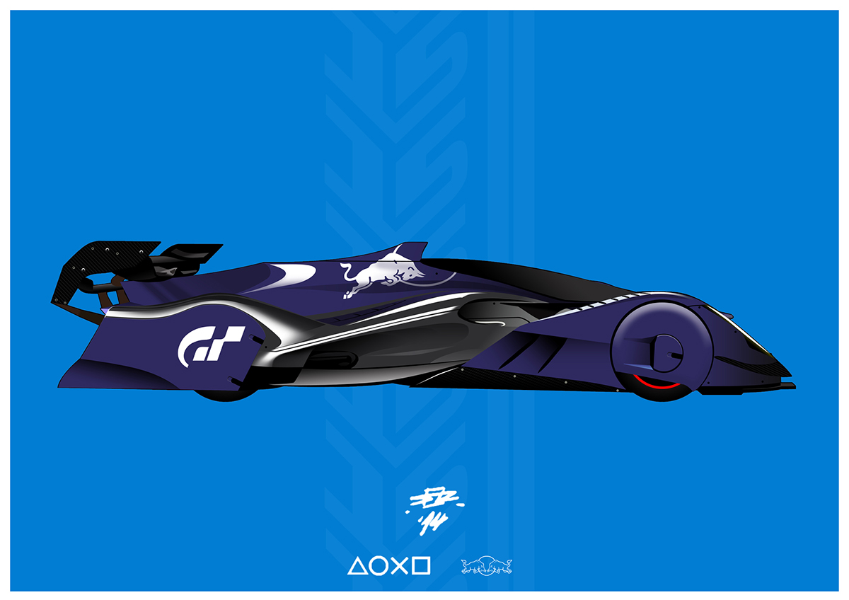 Red Bull playstation Gran Turismo X2014 VISION GRAN TURISMO
