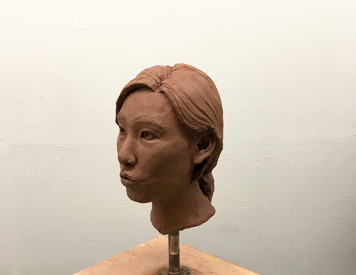 Adobe Portfolio ceramics  sculpture Figure sculpture