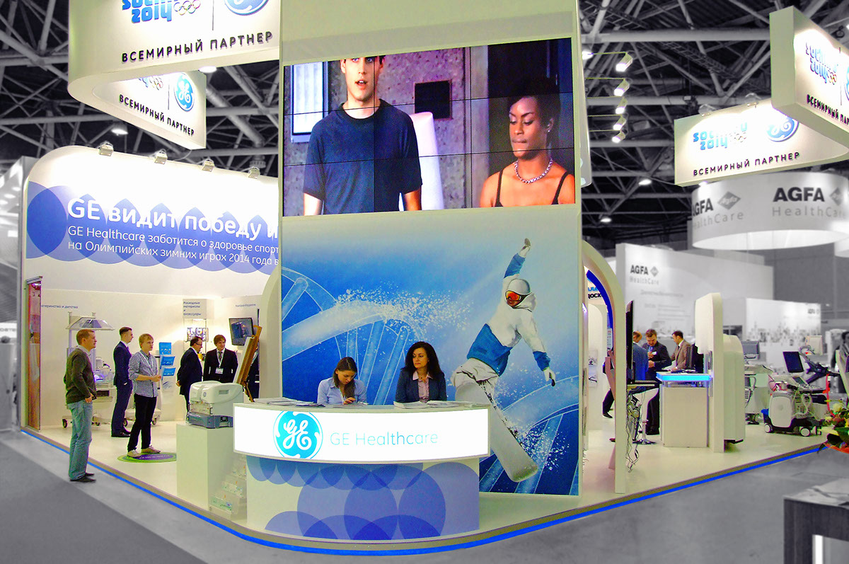 exhibition stand design ge general electric Stand