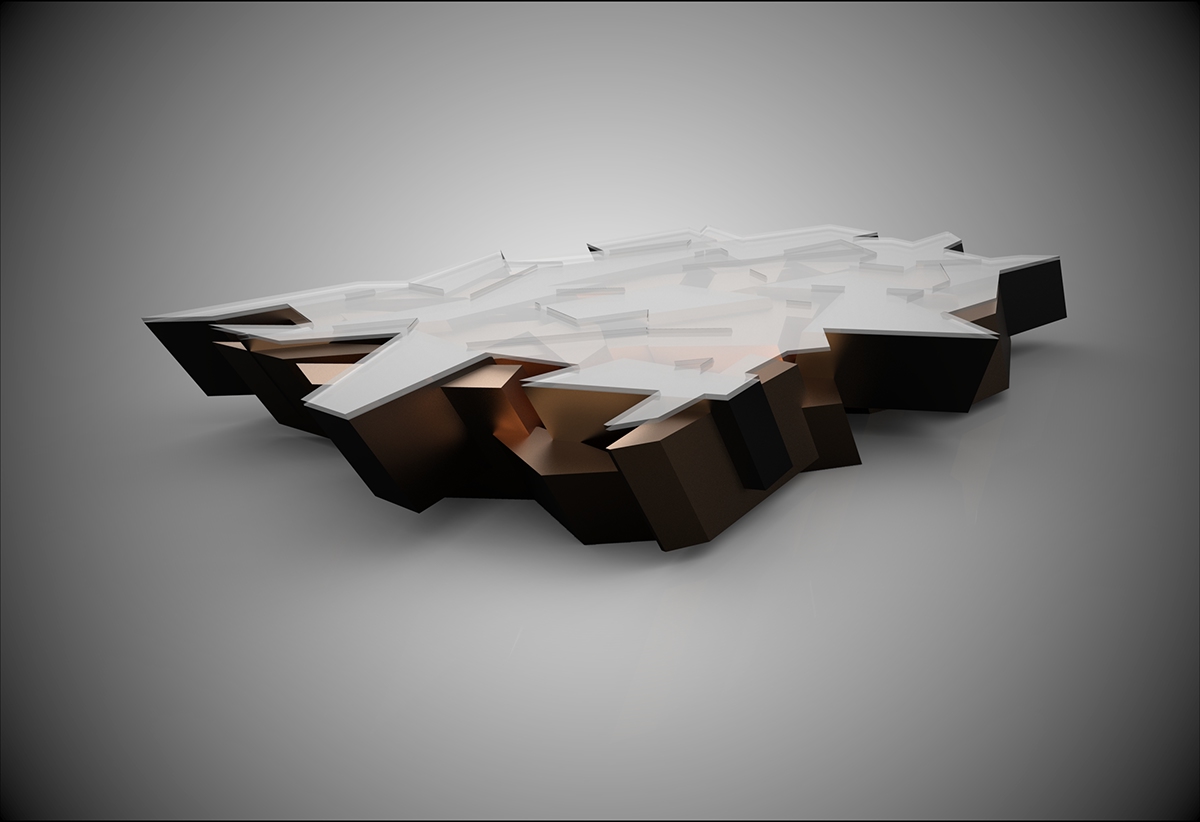 Pyrite Low table furniture nuno teixeira