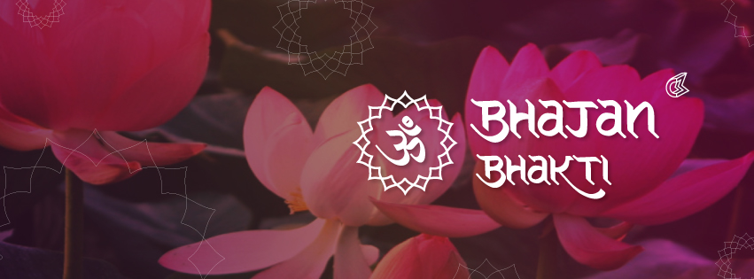 logo identity youtube Youtube Channel ishita panchal   Om bhajan bhakti devotional indian Hindu Om Bhajan Bhakti end slate channel art devanagri