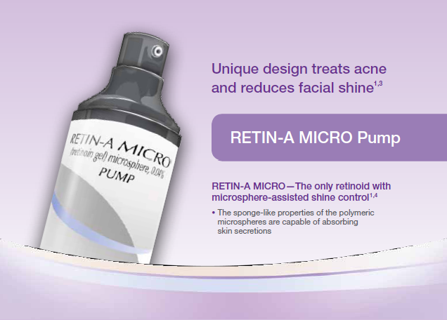 Retin-A Micro acne dermatology Neutrogena OrthoDemratologics Orthoneutrogena