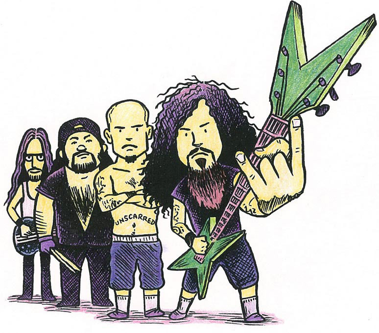 rock heavy metal encyclopaedia A-Z rockstars bands