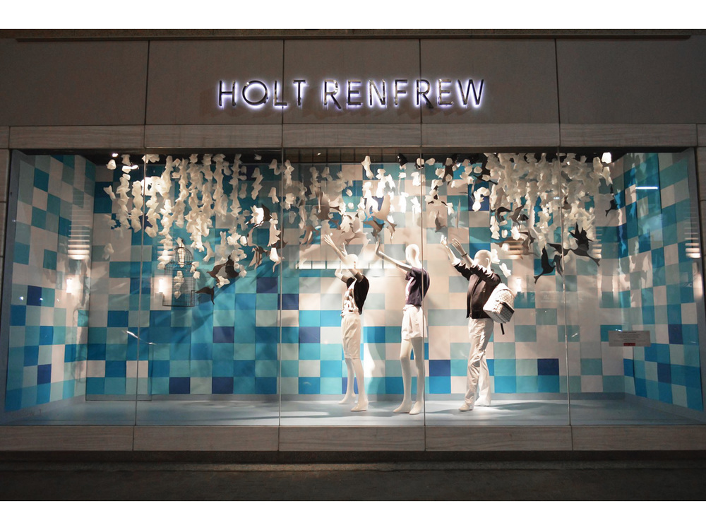 Window Display HOLT RENFREW