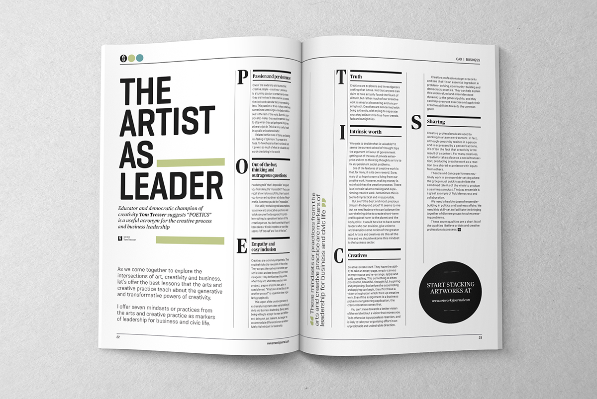 artworks journal magazine The Surgery infographic data visualisation info graphic design strategy contemporay contemporary book print art business