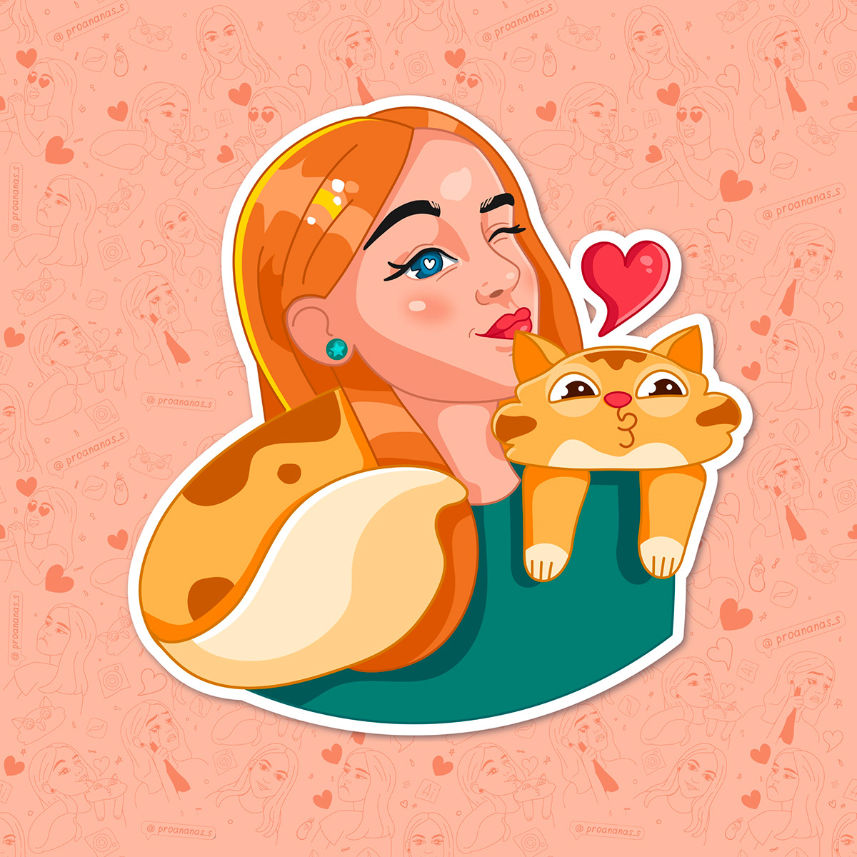 Character Emoji emotion ILLUSTRATION  stickers vector иллюстрация персонаж стикеры Стикеры телеграм