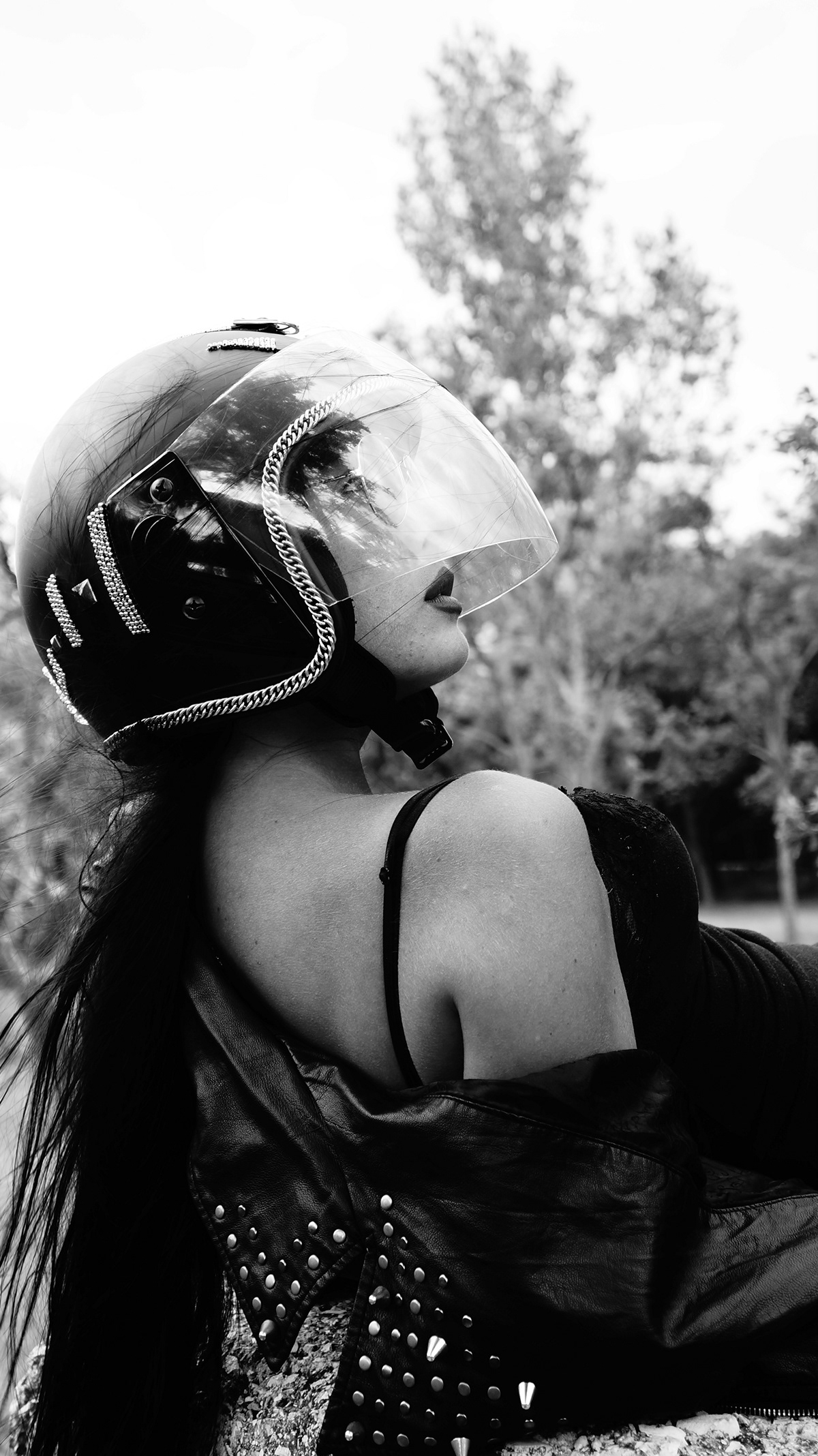 gvanca giorgobiani design luka machablishvili Helmet motorcycle