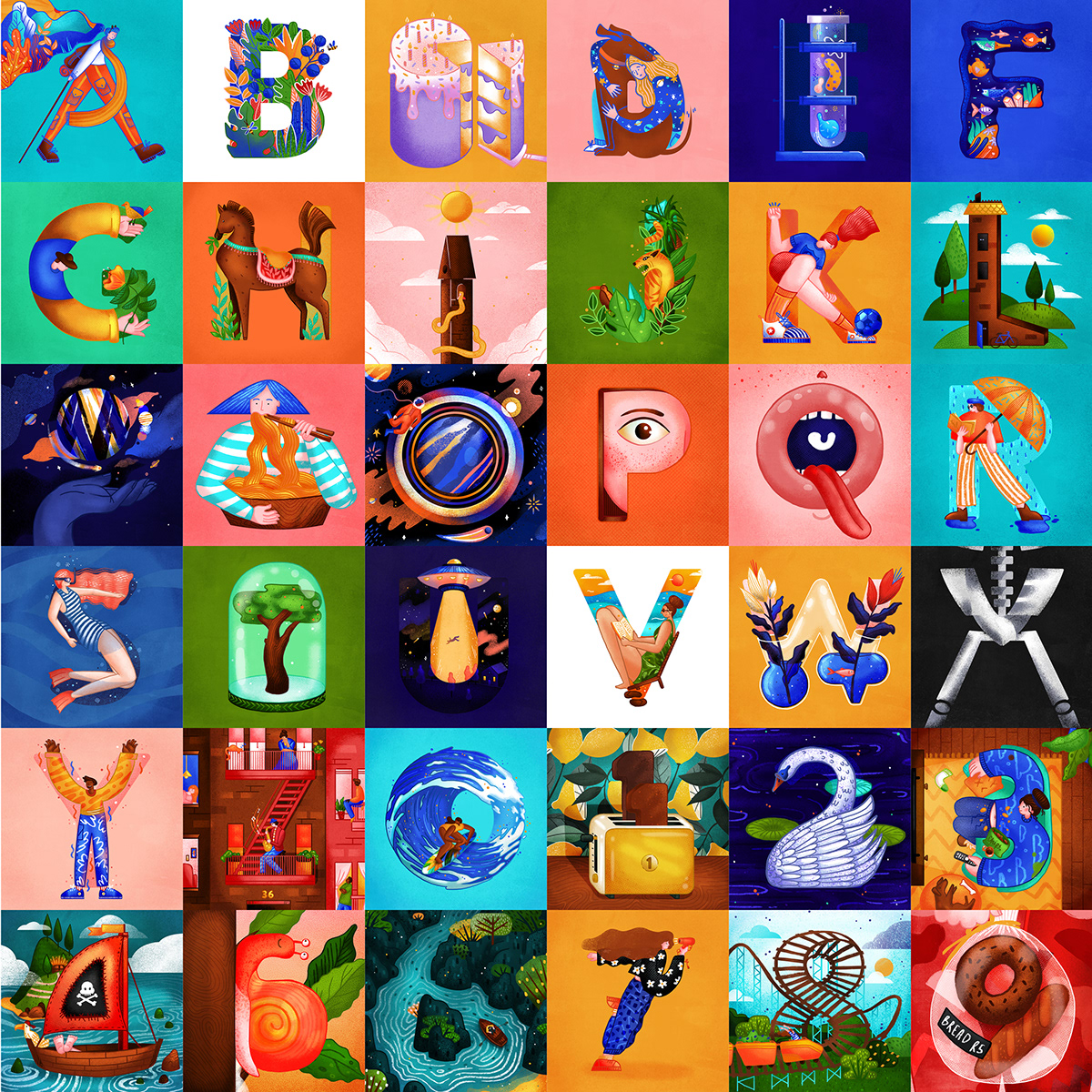 #36days_all 36daysoftype adobe alphabet gif illustrated typography motiongraphics numbers type typography  