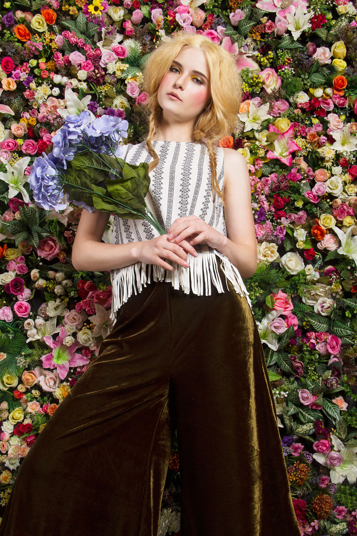 fashion editorial magazine PUBLISHED flower spring