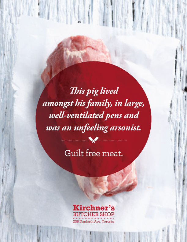 Kirchner's butcher Guilt Free Meat meat organic