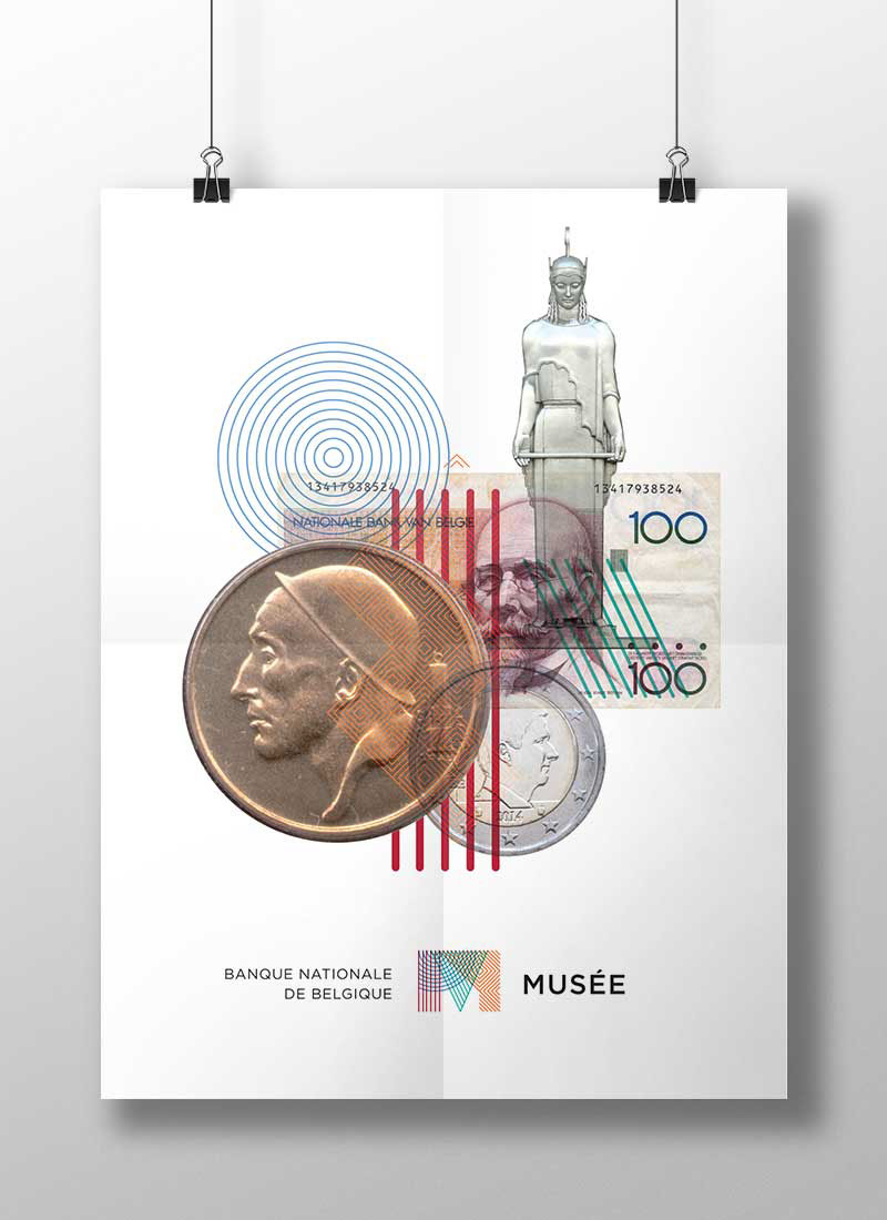 museum Exhibition  identity money filigrams system