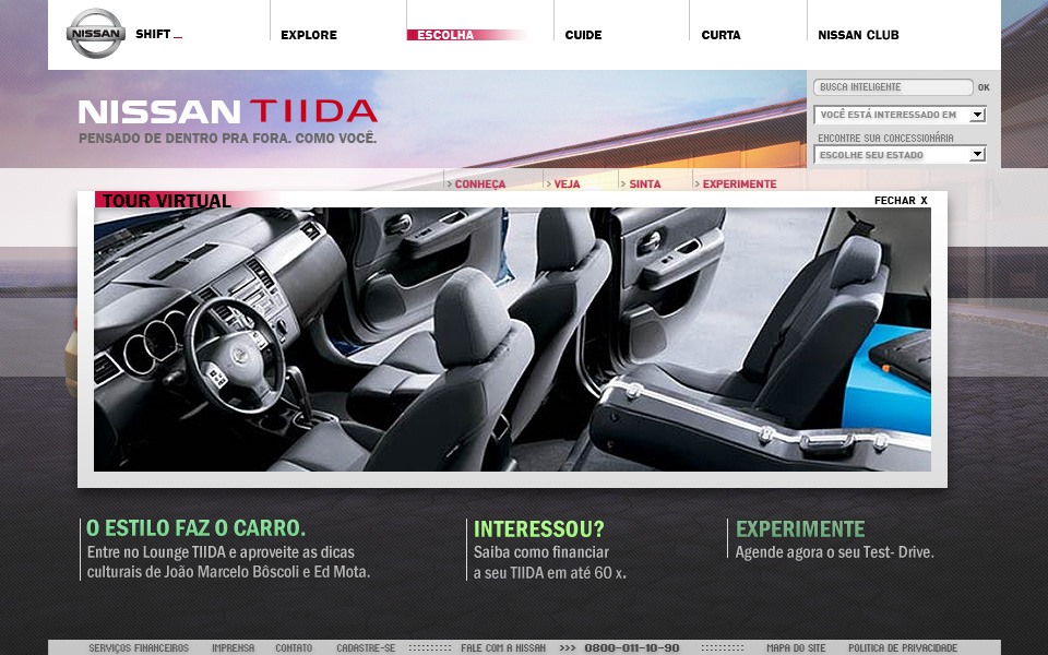 Nissan Website 3D