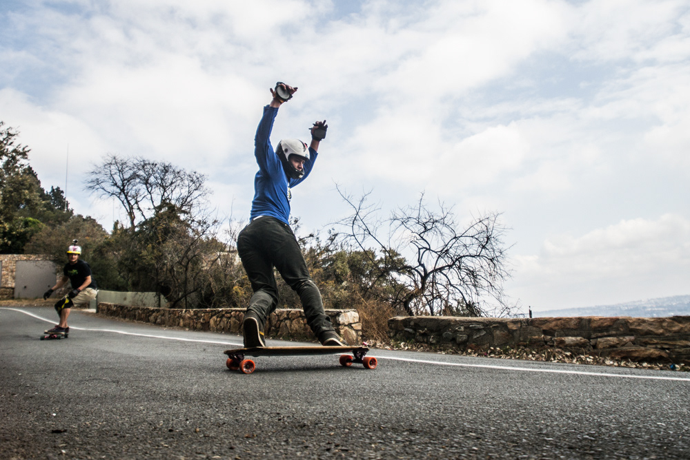 Skate Photography LONGBOARD longboarding steeze sliding heel side toe side speed HDR Style