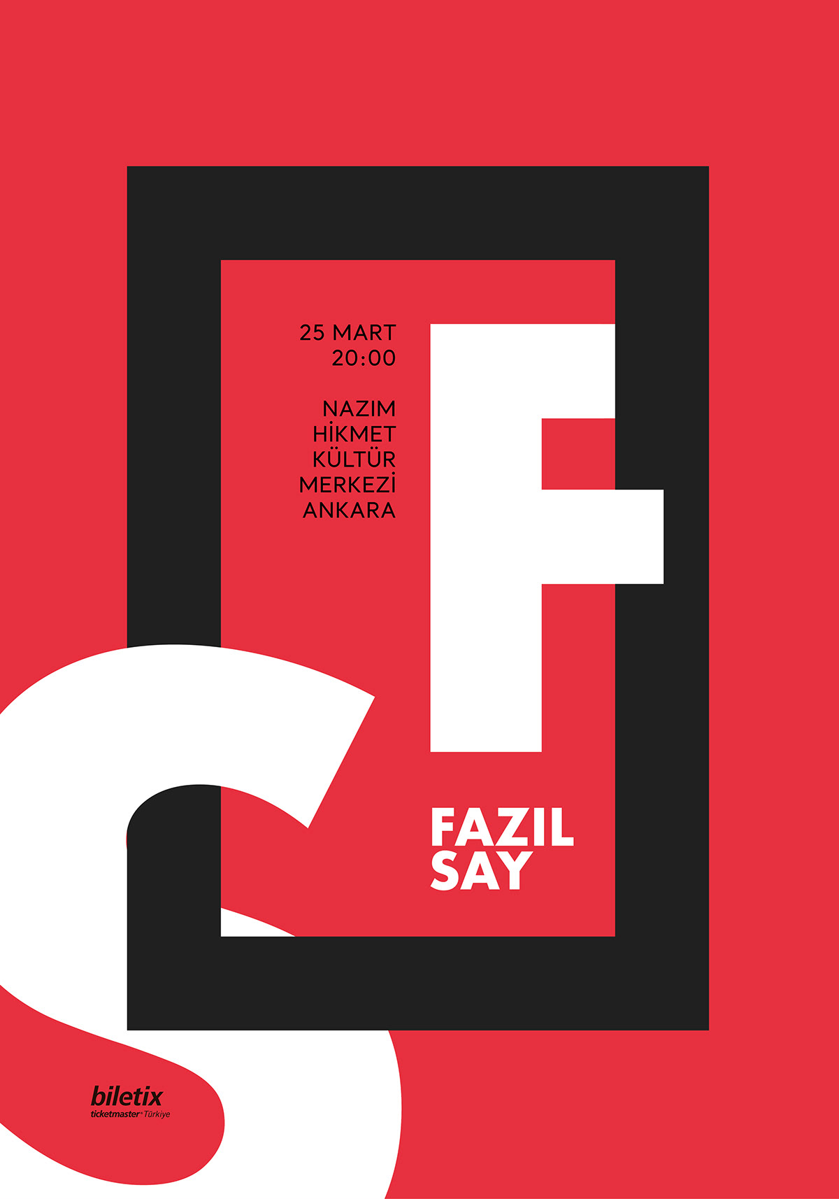 Fazıl Say Piano classical music free poster adobeawards