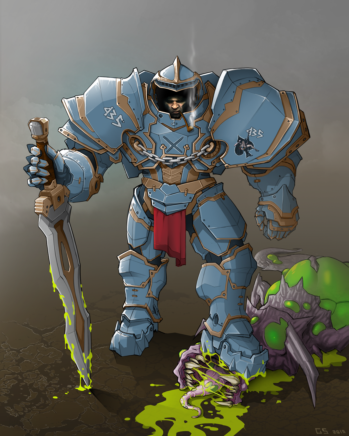 Tychus findlay starcraft fantasy knight Armor warrior