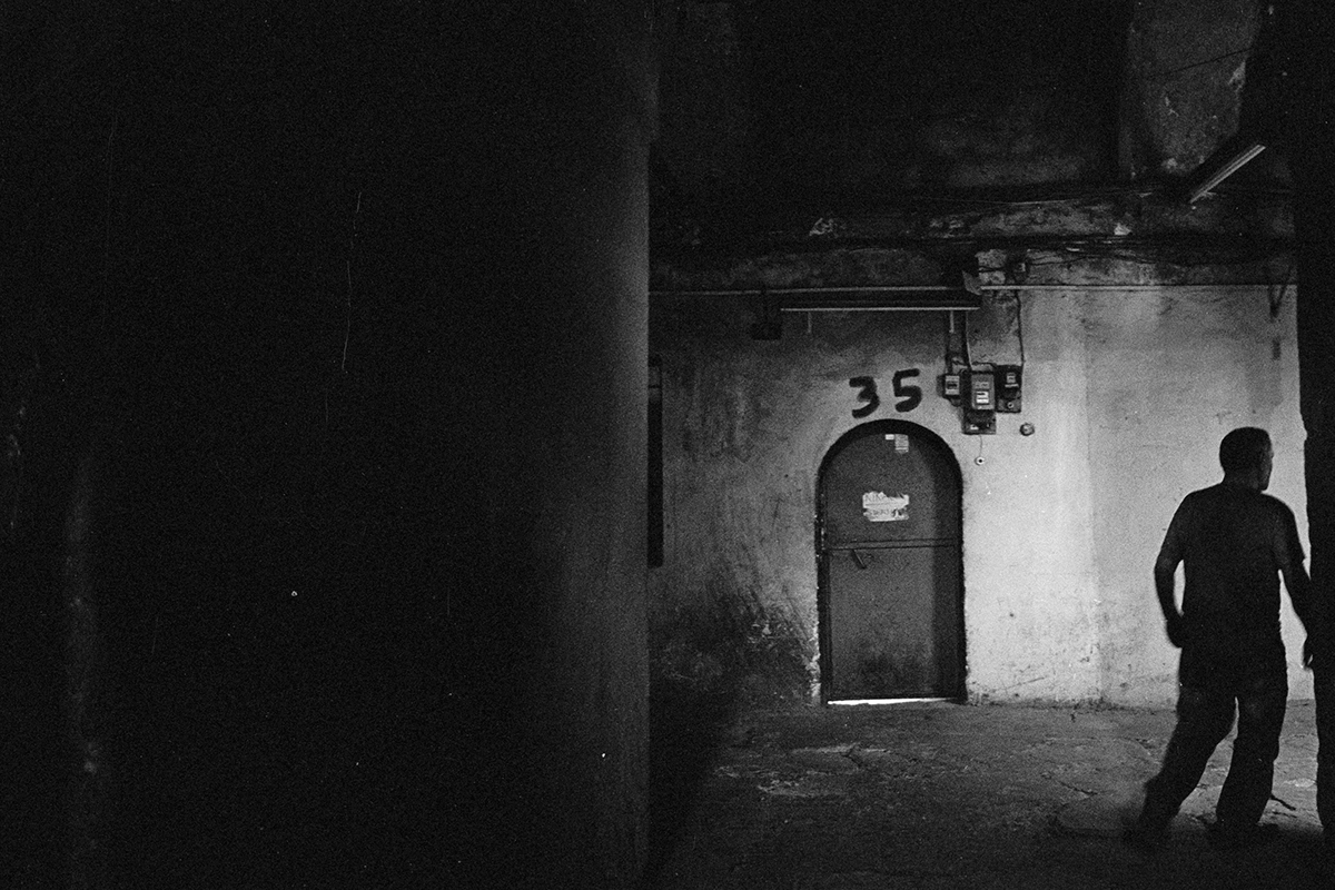 analog 35mm istanbul black and white