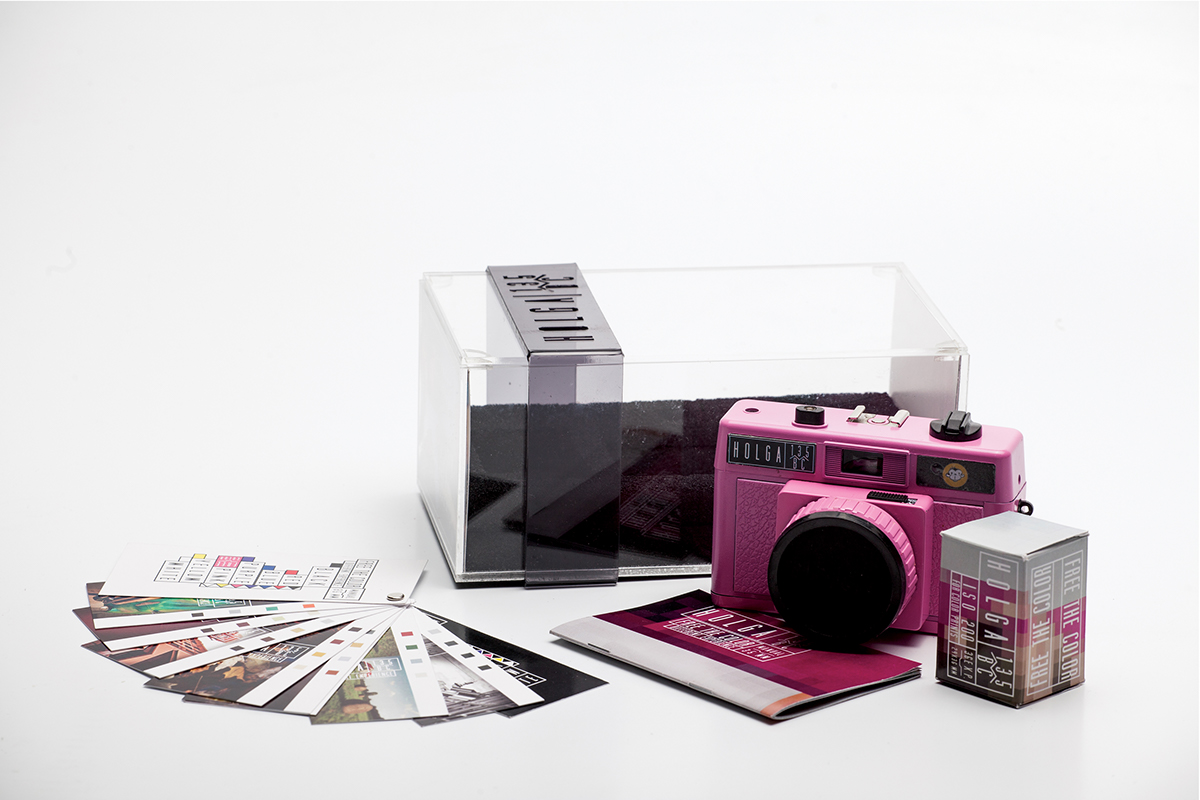 holga camera Photography  catalog color Tint package
