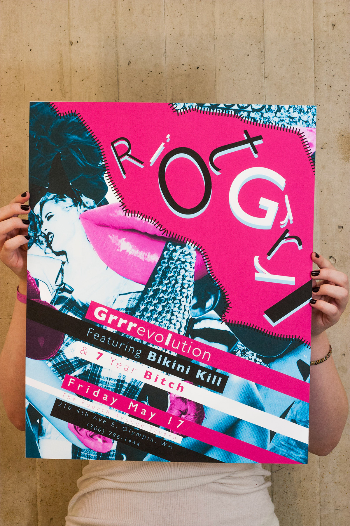 riot girl manifesto book design book kathleen hanna Riot Grrrl