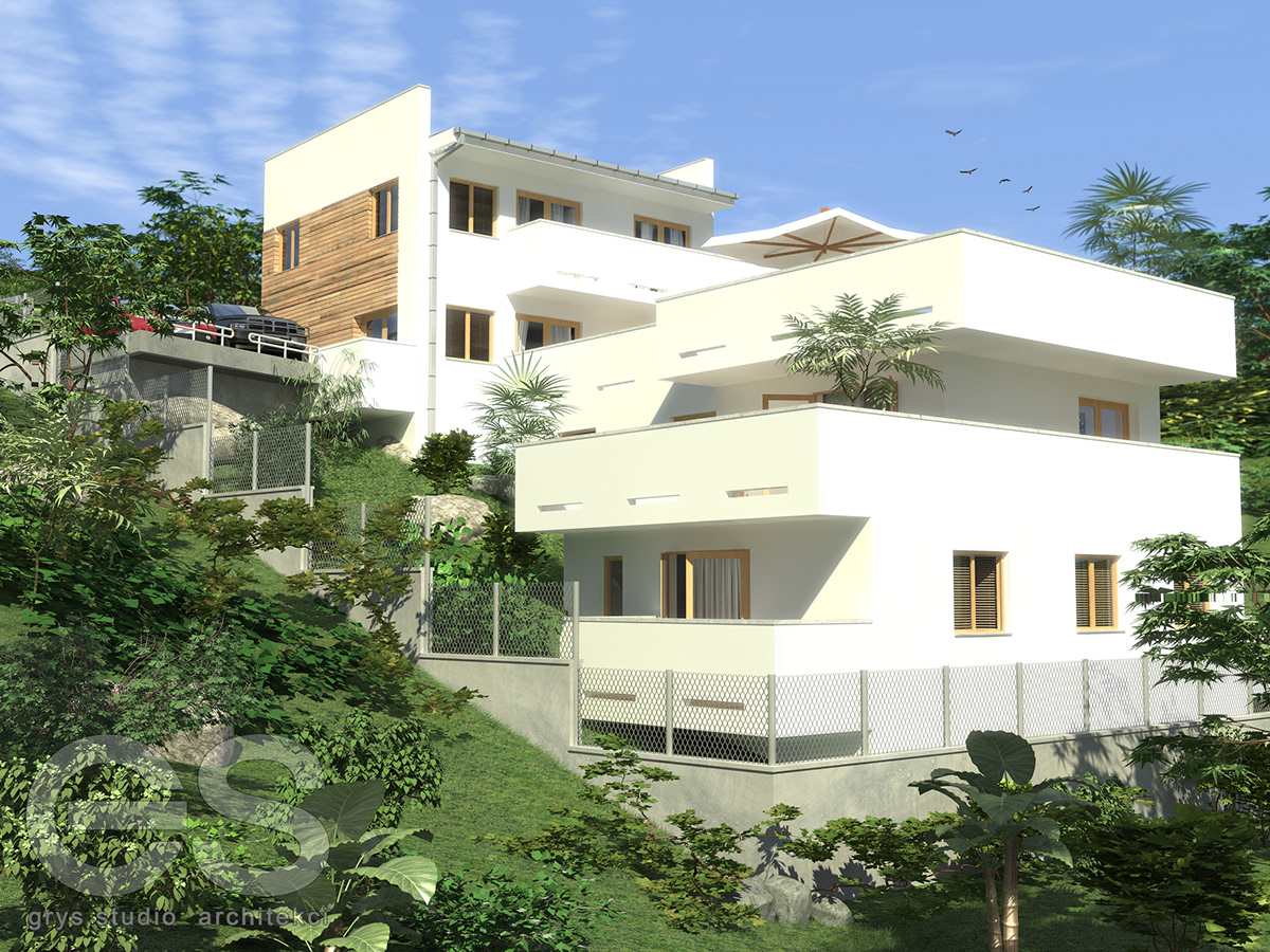 projekt architektoniczny  design Render architectural design Wizualizacje home residence