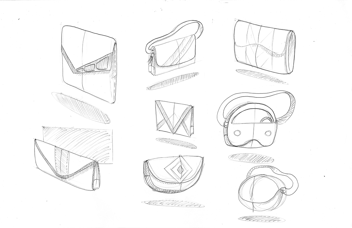 accessory design handbag purse leather sewing SCAD