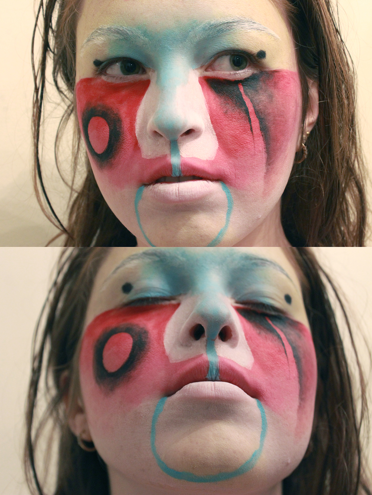 face paint body paint masks painting   Costume Design  Carnival Fun makeup clown festival