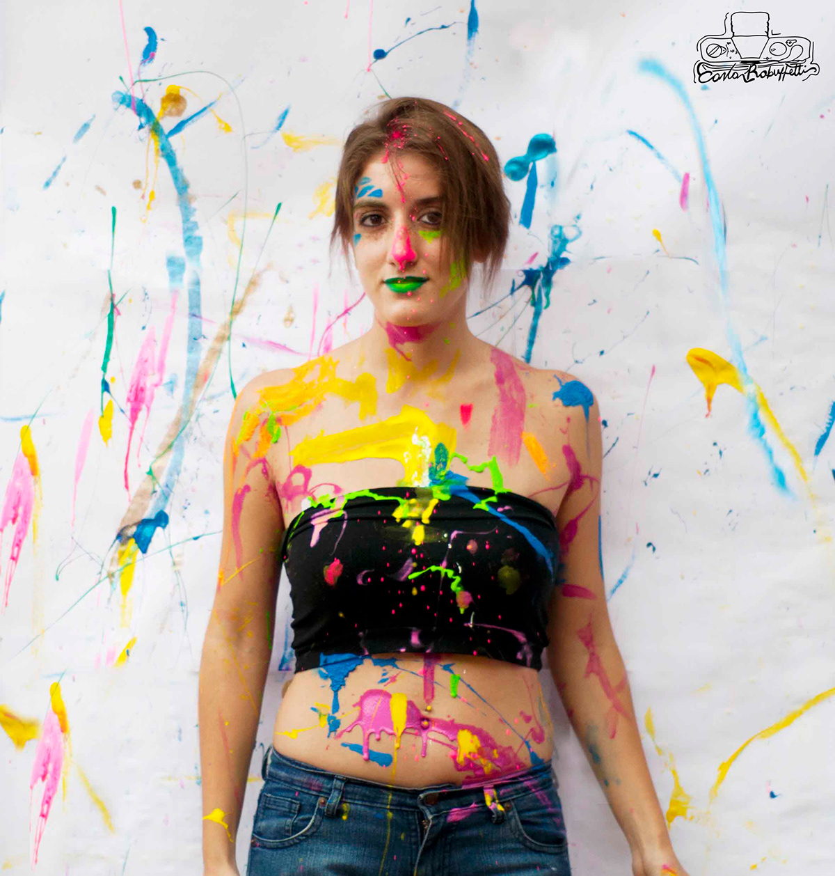 adolescente boogie  pintura colores  colours