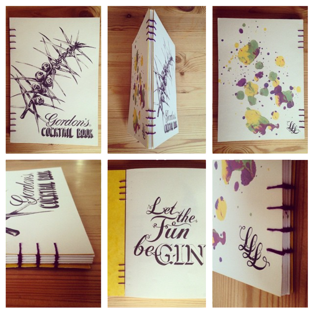 HAND LETTERING Book Binding