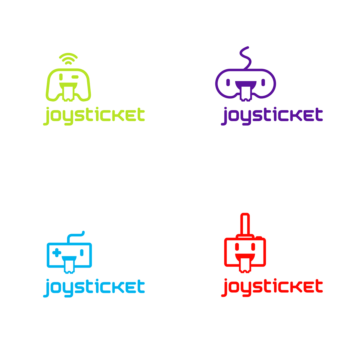 logo game joystick brand card ticket