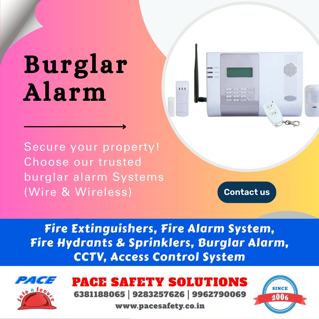 home security chennai burglar alarm Business security Pacesafety solutions
