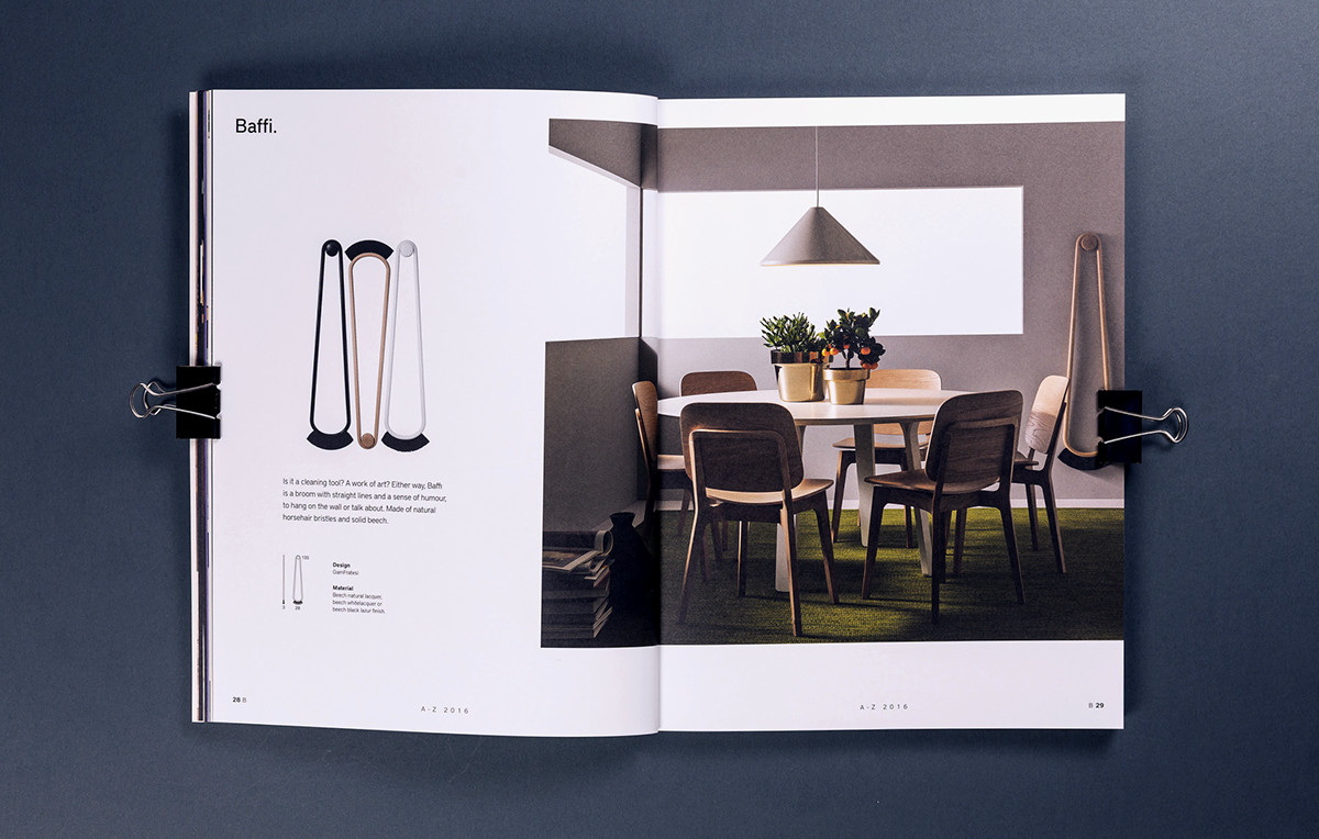 swedese furniture magazine Collection design Catalogue