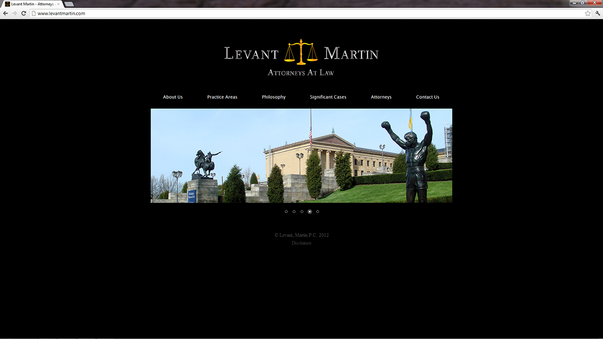 levant martin Website law Client attorneys