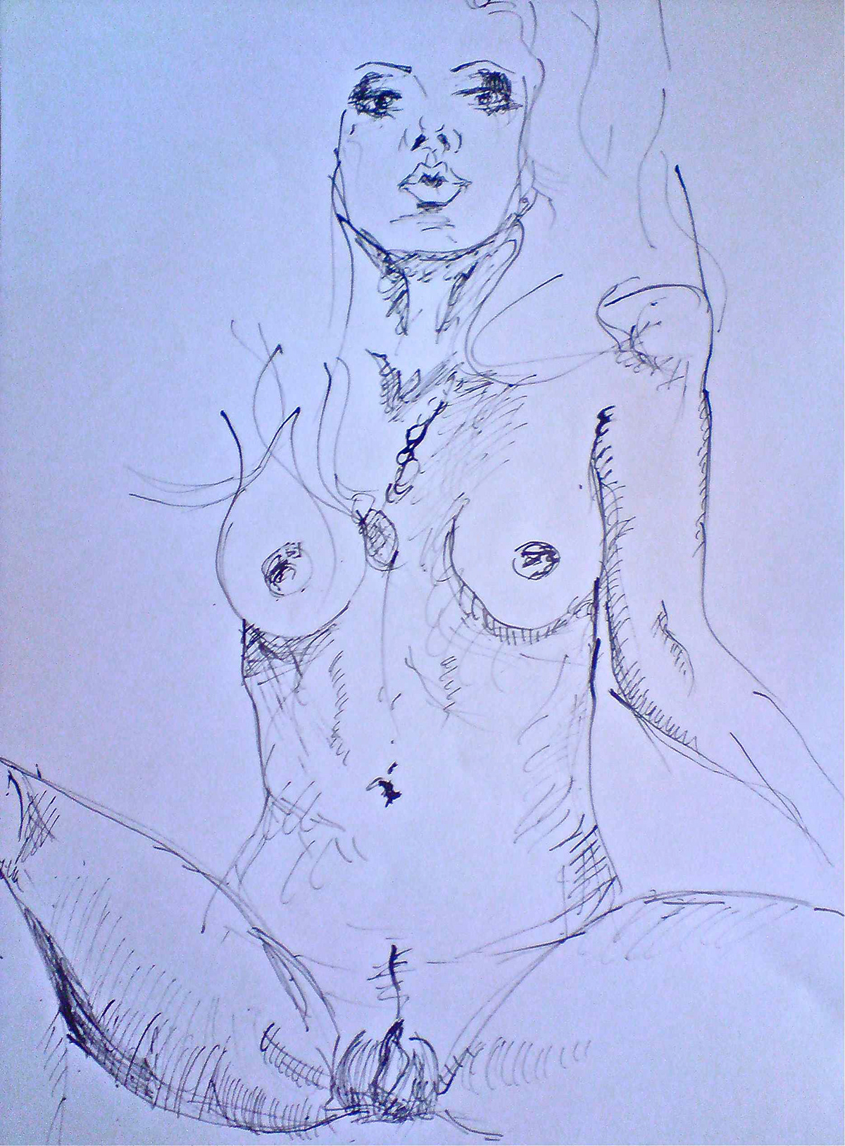 drawings pencil pen and ink