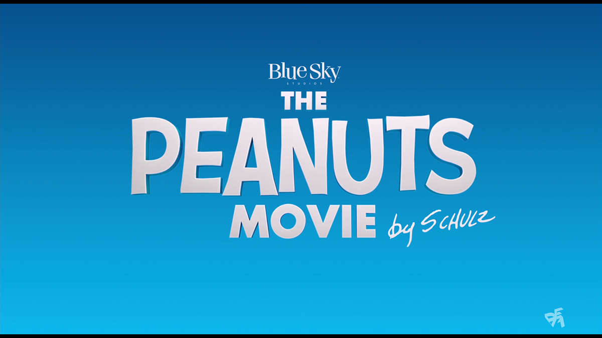 Adobe Portfolio peanuts movie jacob Gilbreath bluesky Theatrical trailer teaser snoopy Charlie Brown Shulz White 3D