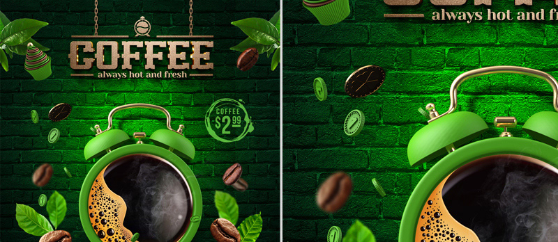 Advertising  arabica cafe caffeine Coffee house coffee poster coffee shop time espresso
