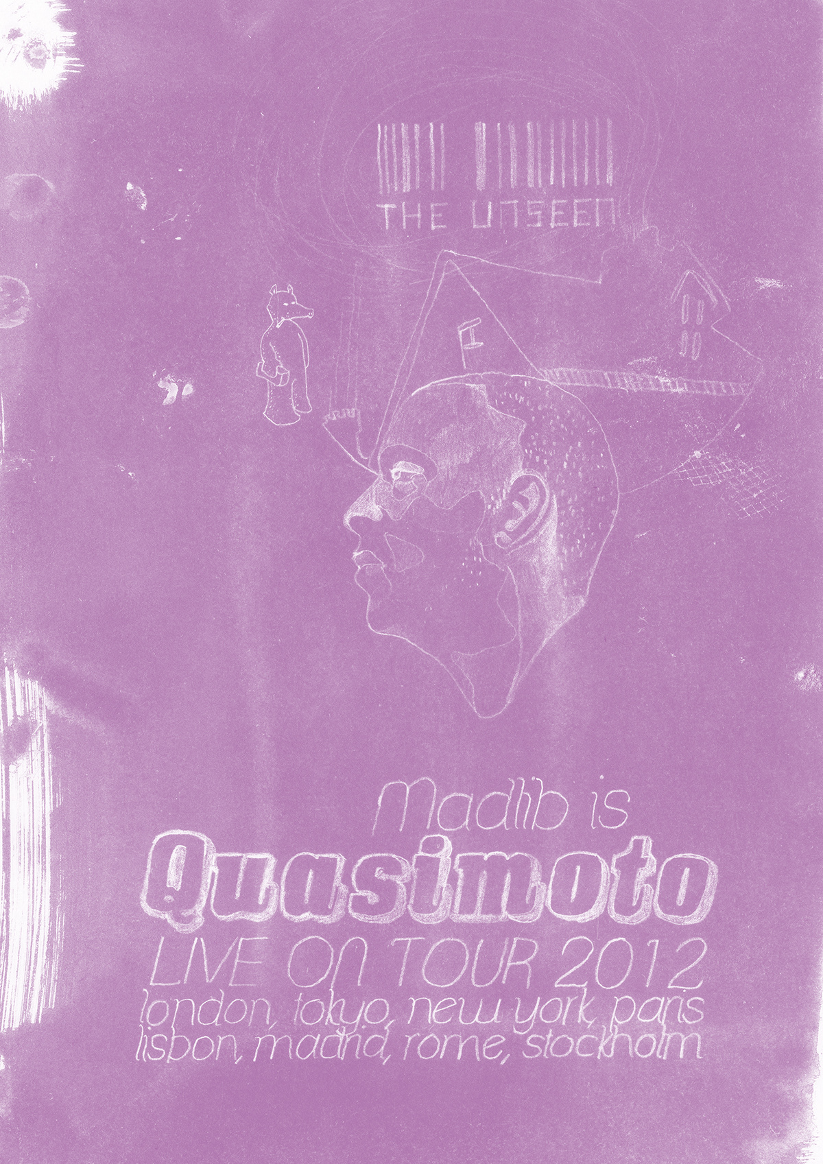 stones throw madlib quasimoto MF Doom album promo album cover album sleeve poster