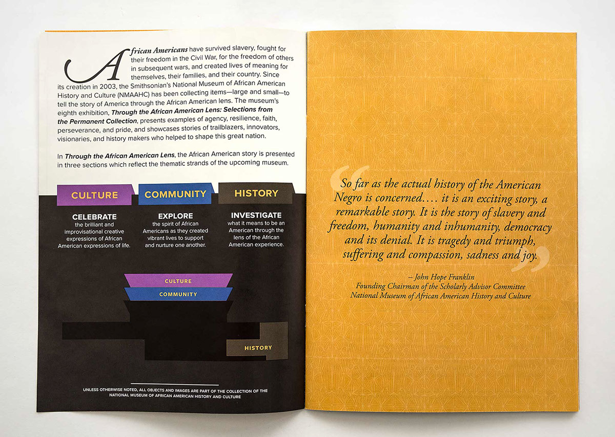 nmaahc booklet design